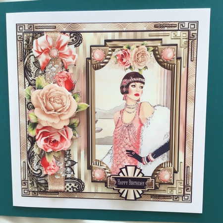 Art Deco Glam 03 Mini Page Kit by Jennifer Archer