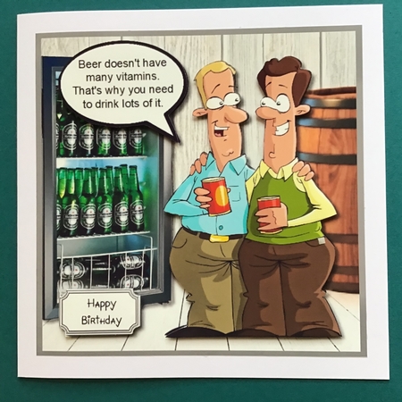 Beer doesnt have many vitamins.... by Jennifer Archer