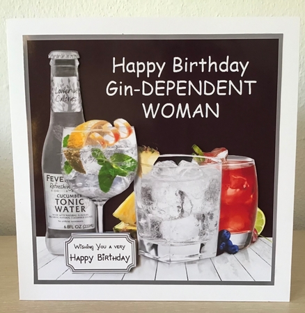 Gin dependent woman by Jennifer Archer