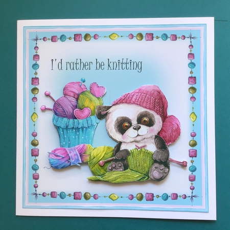 Id rather be knitting  by Jennifer Archer
