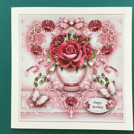 Bordo Floral Vintage Mini Kit by Jennifer Archer