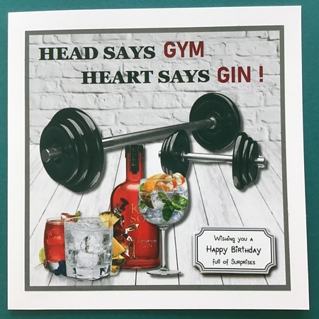 Head says GYM... by Jennifer Archer
