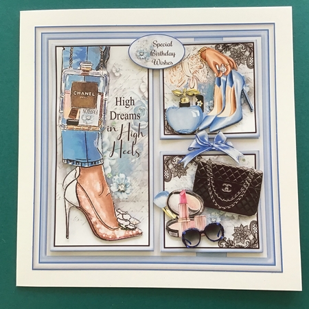 High Dreams In High Heels Mini Page Kit  by Jennifer Archer