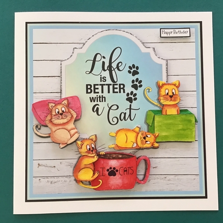 BETTER WITH A CAT MINI KIT by Jennifer Archer
