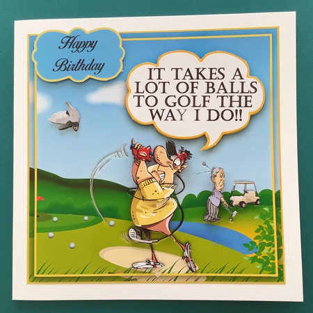 Golfing Buddies  Mini Card Kit #1 by Jennifer Archer