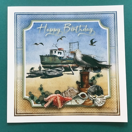 Fishing Boats Birthday Mini Kit by Jennifer Archer