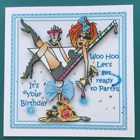 8x8 JJ ready to party mini kit by Jennifer Archer
