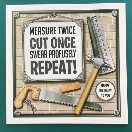 Measure Twice Cut Once! by Jennifer Archer