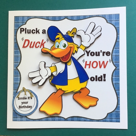 7x7 pluck a duck male mini kit by Jennifer Archer