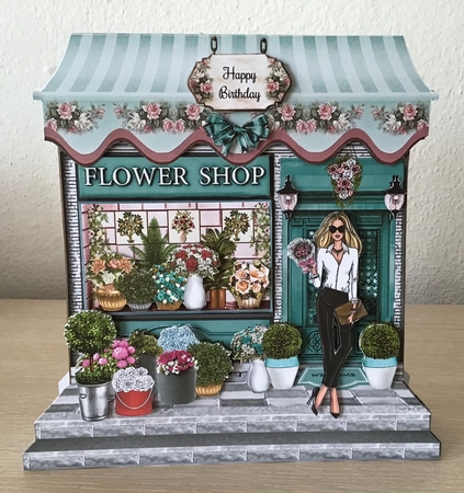 The Flower Shop Bumper Mini Page Kits by Jennifer Archer