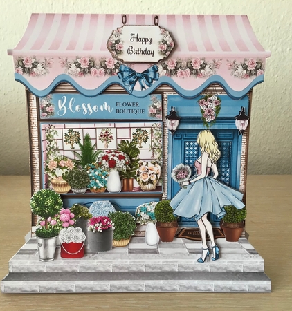 The Flower Shop Bumper Mini Page Kits by Jennifer Archer