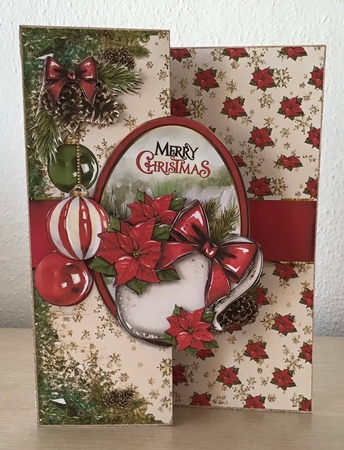 Pine Cones and Needles 5X7 Fold Back kit-2 by Jennifer Archer