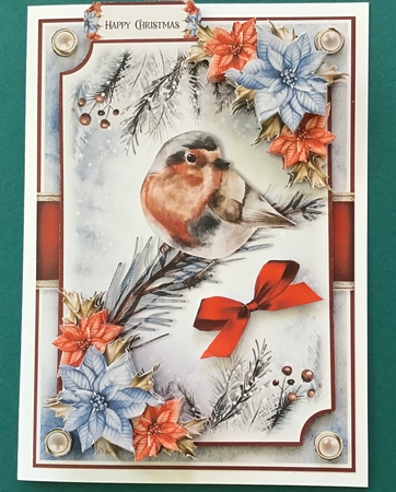 Watercolour Animals and Poinsettias Mini Kit 2 by Jennifer Archer