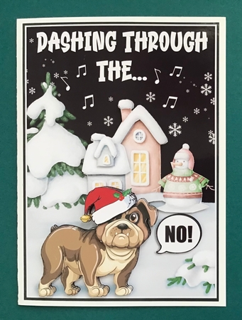 Dashing Through The...NO! (Dog Version) by Jennifer Archer