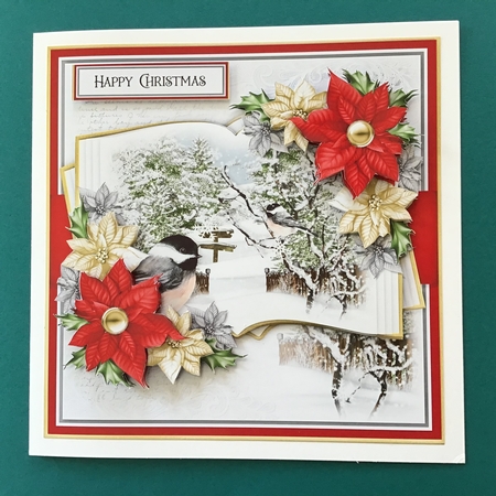 A Winter Story Blue Birds Open Book Bumper Kit by Jennifer Archer