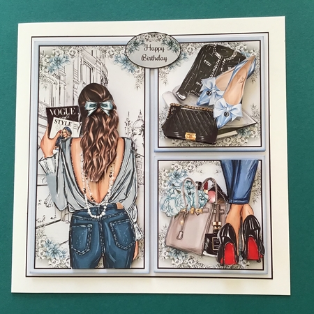 Miss Vogue Collage Mini Page Kit by Jennifer Archer