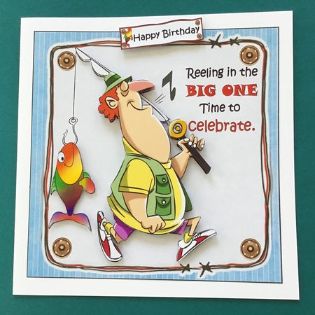 8x8 Reeling in the big one mini kit by Jennifer Archer