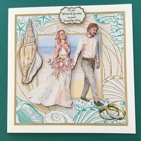Saying I Do on the beach by Jennifer Archer