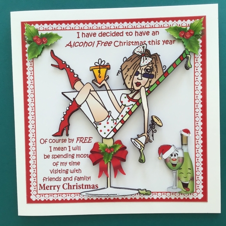 8x8 J.J wants an alcohol free Christmas mini kit by Jennifer Archer