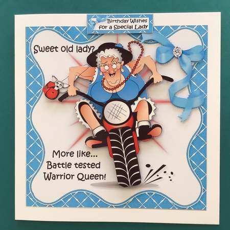 8x8 The warrior Queen mini kit by Jennifer Archer