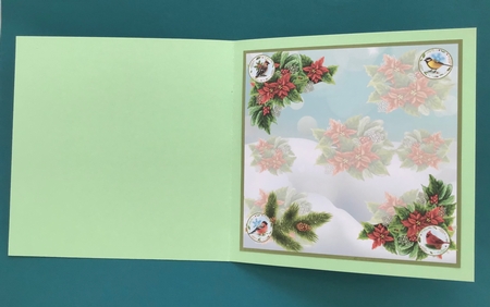 Winter birds blank insert by Jennifer Archer
