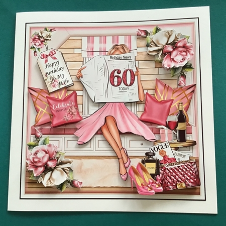 60th Birthday News Mini Page Kit by Jennifer Archer
