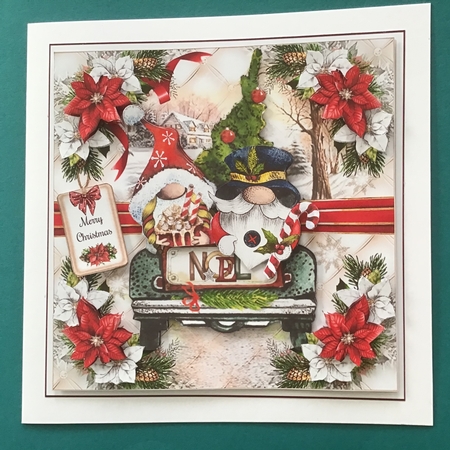 Christmas Gnomes Mini Page Kit by Jennifer Archer