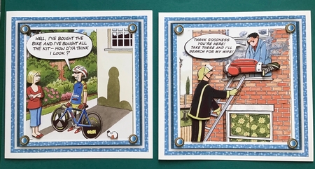 Men & Their Hobbies 2 Bumper Kit #1    6 DIFFERENT  MATCHING BOOK MARKS** by Jennifer Archer