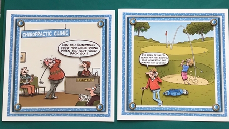 Men & Their Hobbies 2 Bumper Kit #1    6 DIFFERENT  MATCHING BOOK MARKS** by Jennifer Archer