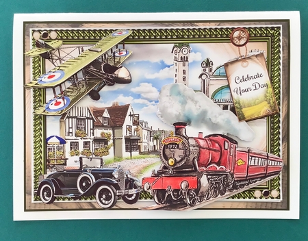 Planes, Trains & Automobiles Mini Page Kit  by Jennifer Archer