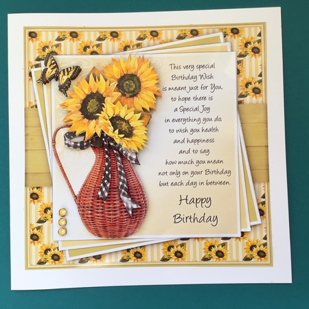 Jug of Sunflowers Mini Kit by Jennifer Archer