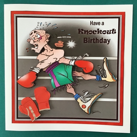 8x8 Knockout birthday wishes mini kit by Jennifer Archer