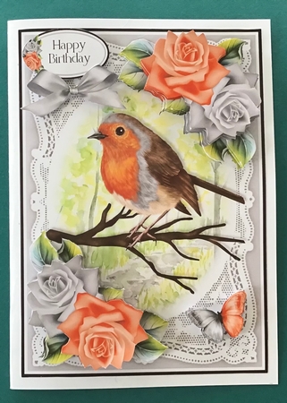 Lace and Roses Birds Bumper Kit by Jennifer Archer
