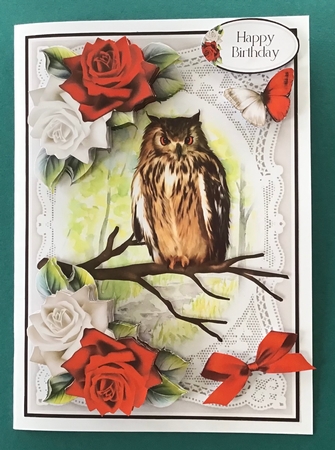 Lace and Roses Birds Bumper Kit by Jennifer Archer