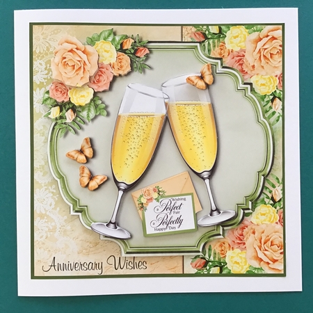 Wedding Anniversary in Peach and Green by Jennifer Archer