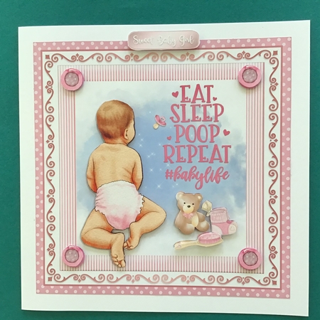 EAT, SLEEP, POOP, REPEAT. Girl by Jennifer Archer