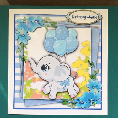 8x8 Mini Kit, Beautiful Floating Elli 1 by Jennifer Archer
