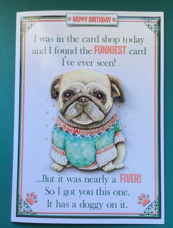 The Card Shop (Dog) by Jennifer Archer
