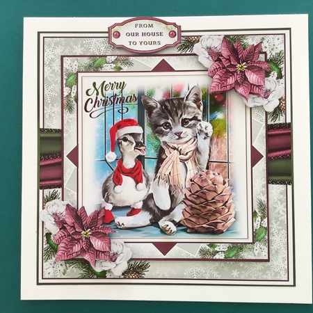 Festive Friends 02 Mini Page Kit by Jennifer Archer