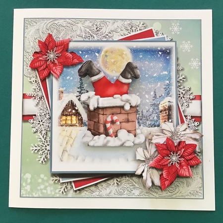 When Santa got stuck down the chimney by Jennifer Archer