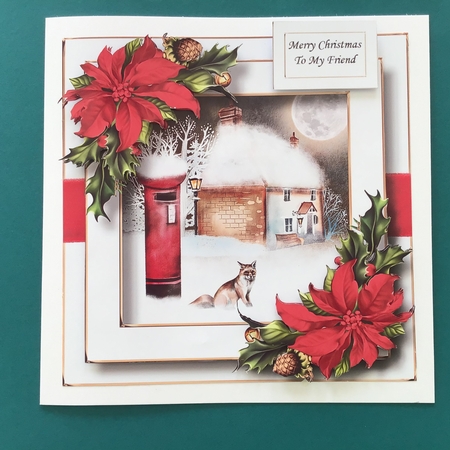 Festive nights - Post Box, Cottage & Fox by Jennifer Archer