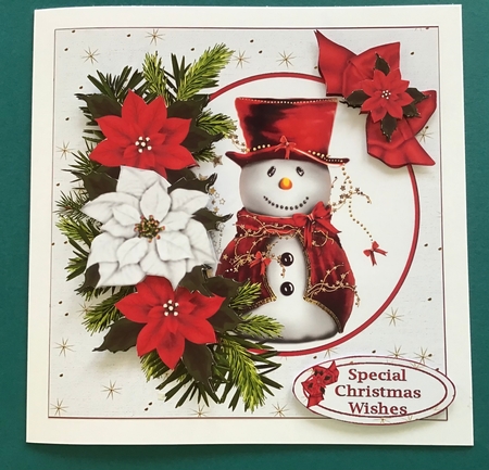 8x8 Special snowman wishes mini kit by Jennifer Archer