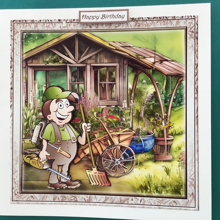 Gardeners world 7x7 by Jennifer Archer