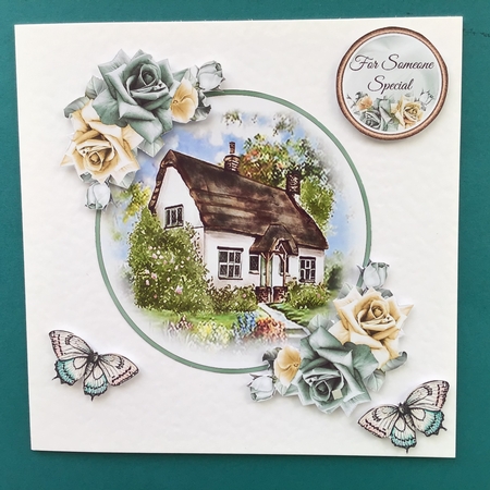 Cottage Life Collage 03 Mini Page Kit by Jennifer Archer