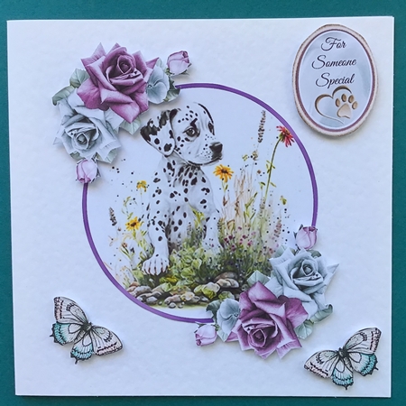 Dalmatian Puppy Collage Mini Page Kit by Jennifer Archer