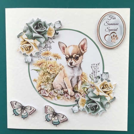 Chihuahua Puppy Collage Mini Page Kit by Jennifer Archer