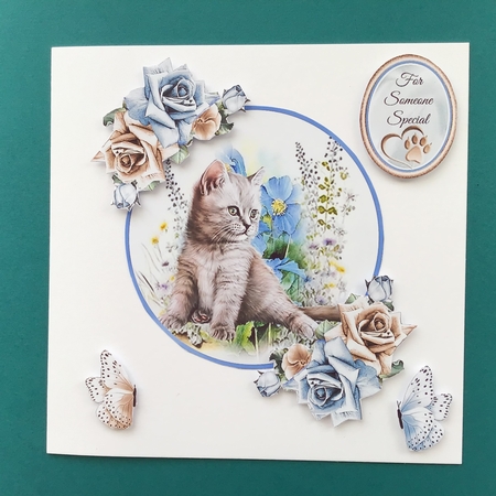 Cute Kittens Collage 02 Mini Page Kit by Jennifer Archer