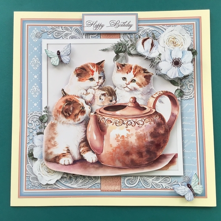 Floral and Animals one  by Jennifer Archer