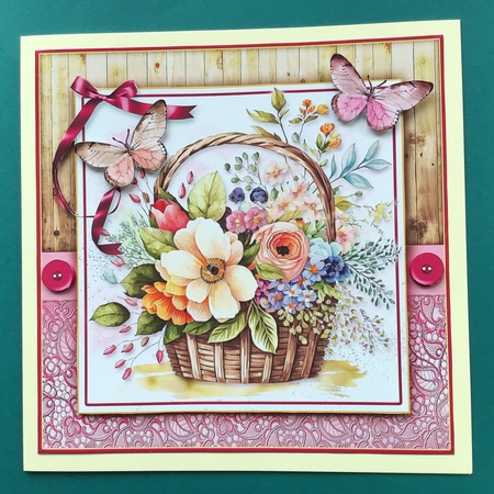 Flower Baskets & Butterflies Kit-10 by Jennifer Archer