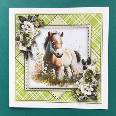 8x8 Mini Kit, Gorgeous Baby Foal 3 by Jennifer Archer